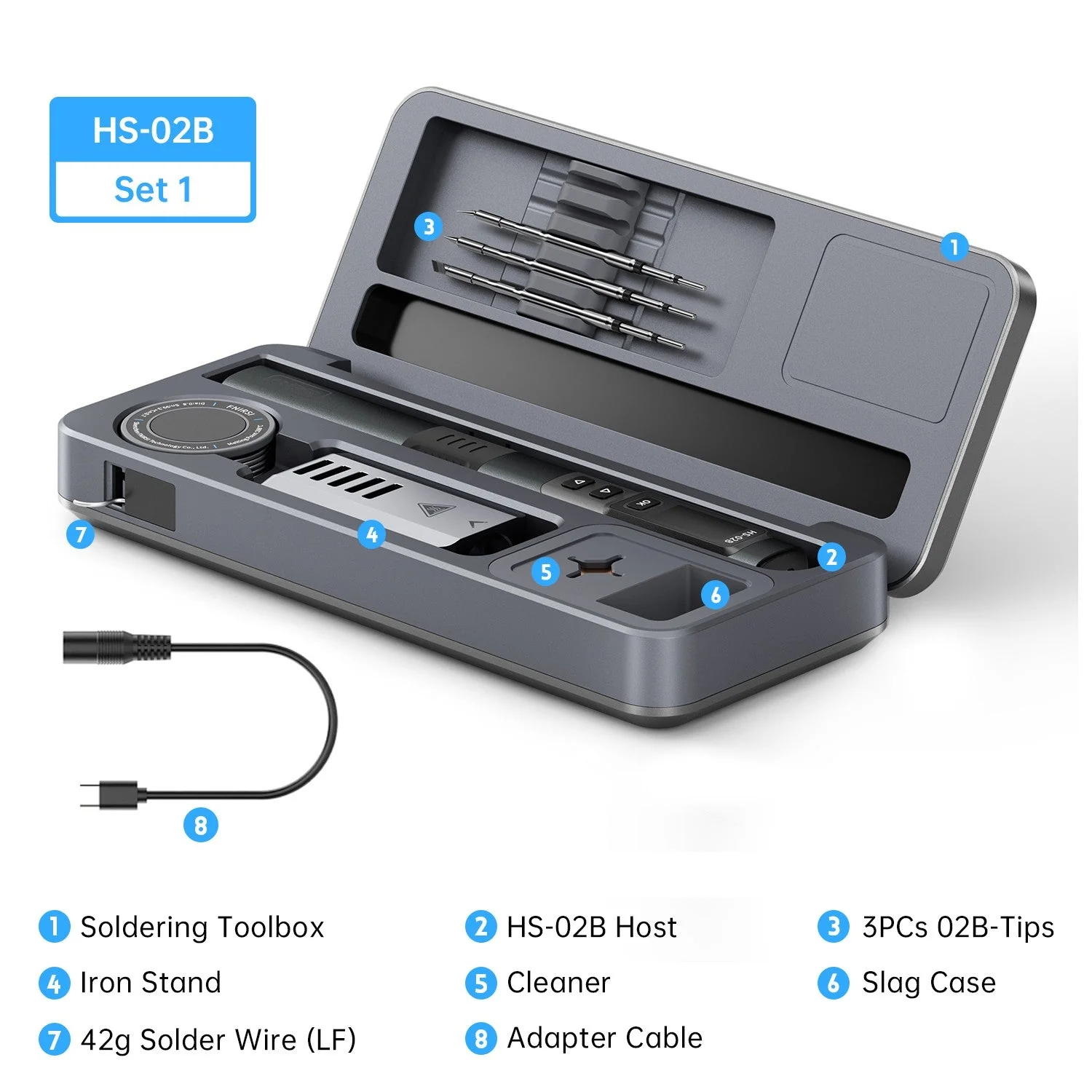 FNIRSI® HS-02 Intelligent Soldering Iron - Image 20