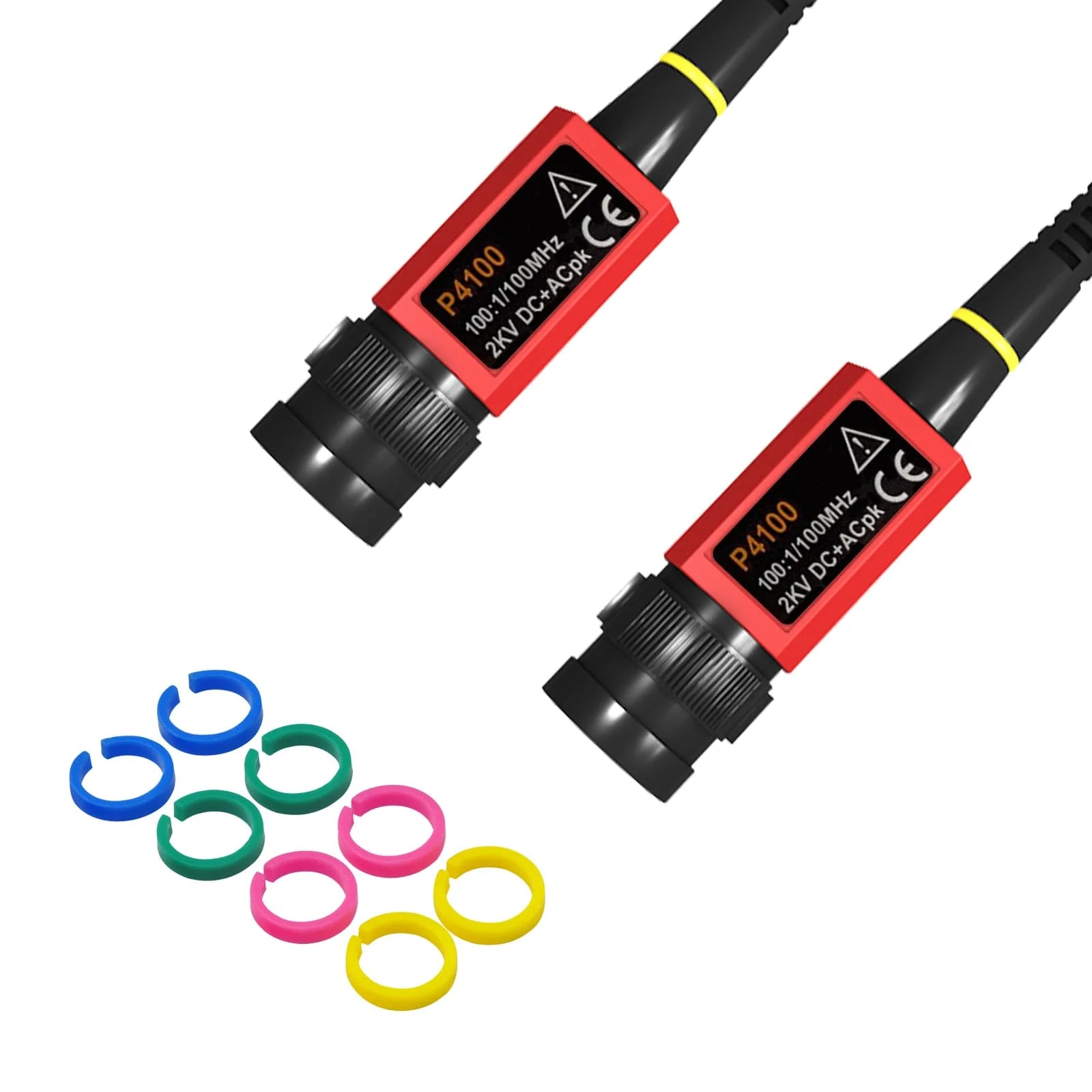 FNIRSI® P4100 High Voltage Oscilloscope Probe with Accessory Kit - Image 3